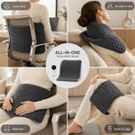  Electrical heating pad for back, neck, shoulders, and abdomen pain relief in UAE.
